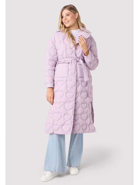 LAURELLA LAURELLA Kurtka damska LAURELLA 9TU001743 Fioletowy Regular Fit