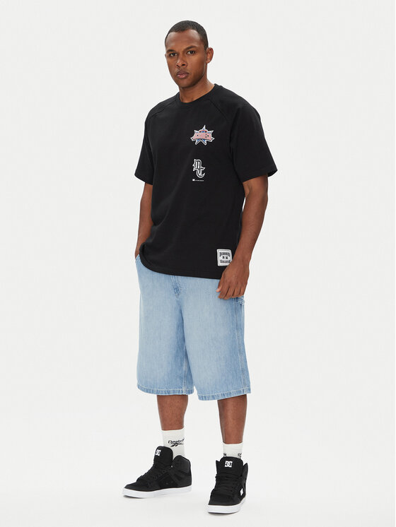 DC DC T-särk ADYKT03256 Must Regular Fit