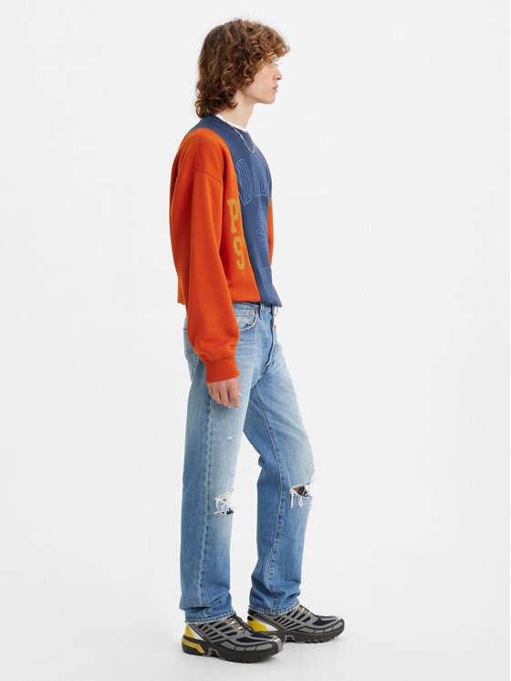 Levi's® Levi's® Blugi 501® 00501-3375 Albastru Straight Fit