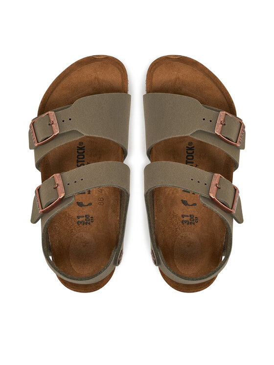 Birkenstock Birkenstock Basutės New York Kids 1029747 S Žalia