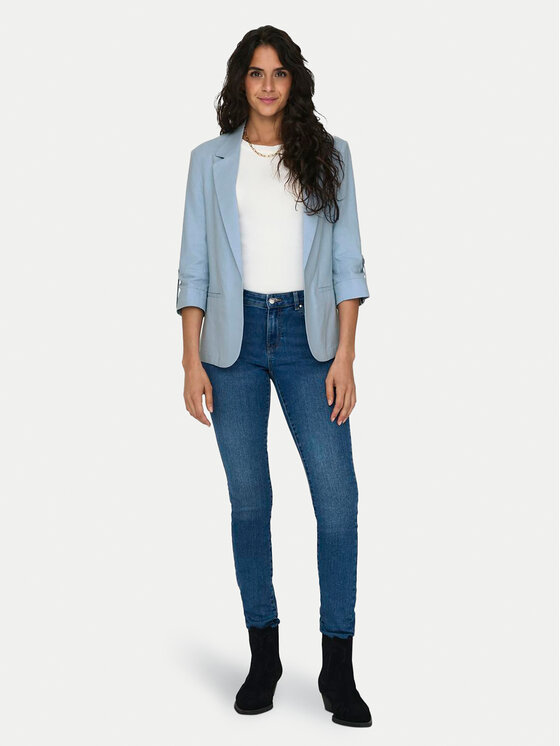 ONLY ONLY Suknjič Caro 15312199 Svetlo modra Loose Fit