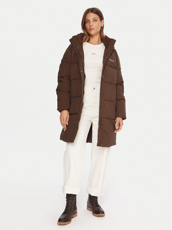Guess Jeans Guess Jeans Зимова куртка W4BL24 WGII2 Коричневий Regular Fit