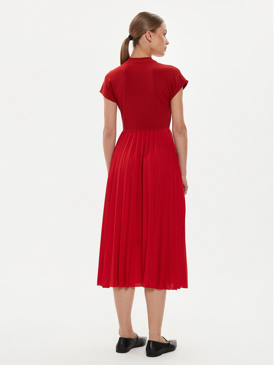 Tommy Hilfiger Tommy Hilfiger Kasdieninė suknelė WW0WW42020 Raudona Regular Fit