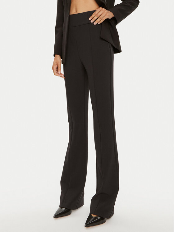 PINKO Pinko Παντελόνι υφασμάτινο Solopaca 102851 A0HC Μαύρο Regular Fit