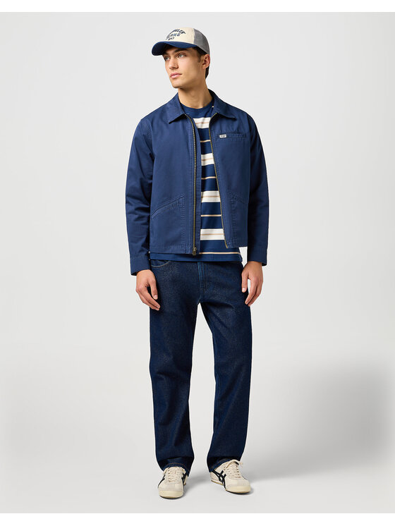 Wrangler Wrangler Kurtka przejściowa 112362653 Granatowy Regular Fit