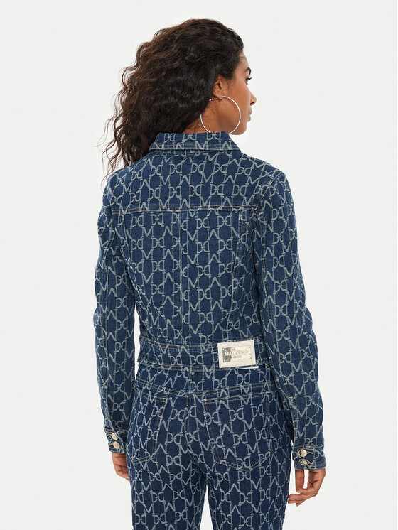 Marciano Guess Marciano Guess Džínsová bunda Bea 4YGL21 7145A Tmavomodrá Regular Fit