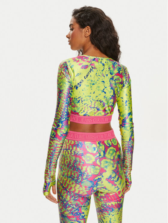 Versace Jeans Couture Versace Jeans Couture Bluza 76HAH218 Pisana Slim Fit