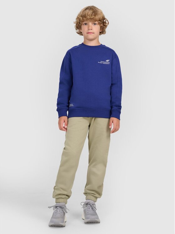 4F 4F Felpa 4FJRAW25TSWSM2413-31S Blu scuro Regular Fit