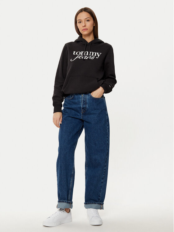 Tommy Jeans Tommy Jeans Felpa DW0DW20170 Nero Regular Fit