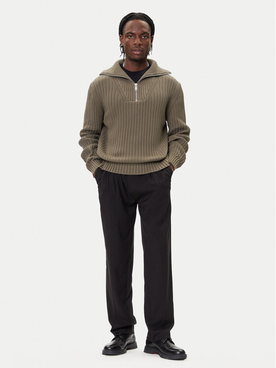 HUGO HUGO Džemper Srigg 50547002 Bež Relaxed Fit