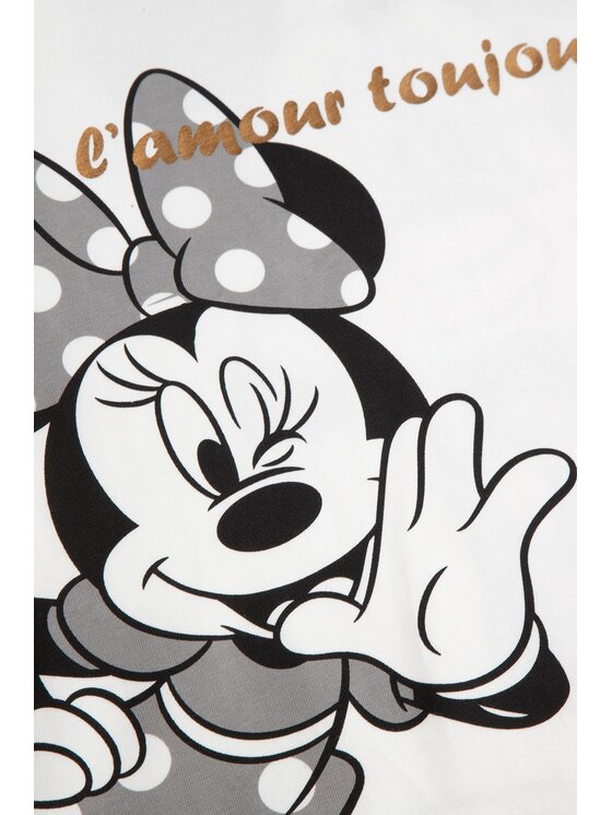 Coccodrillo Coccodrillo T-Shirt ZC5143209LGD-003 Écru Regular Fit