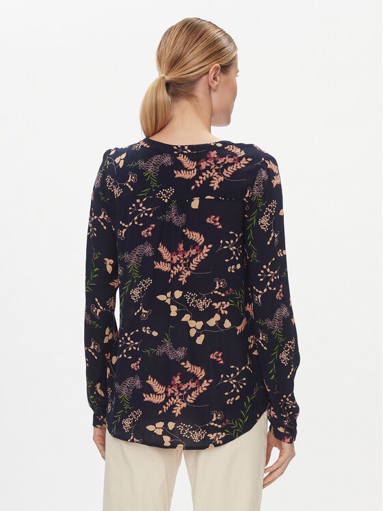 Kaffe Kaffe Bluse 10504059 Dunkelblau Regular Fit