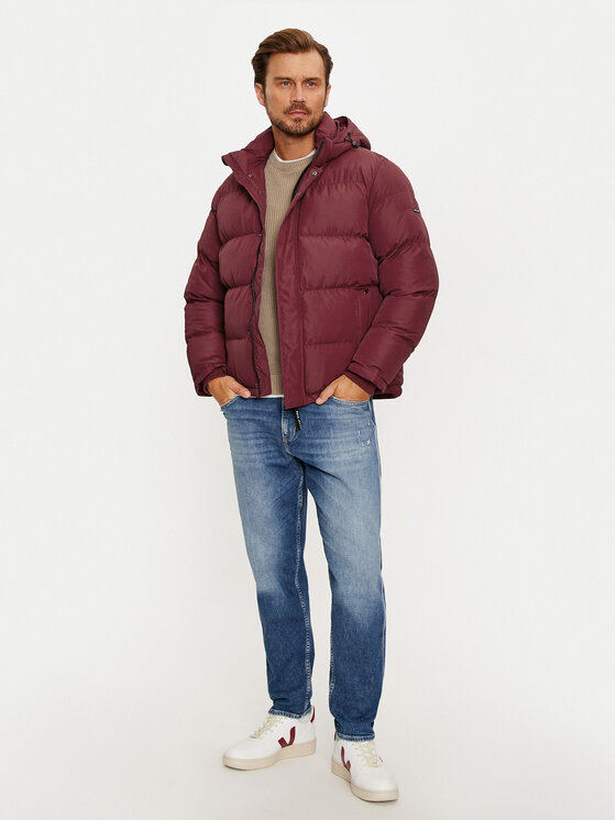 Pepe Jeans Pepe Jeans Зимно яке Tobias PM403031 Червен Regular Fit