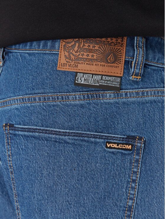 Volcom Volcom Blugi Chillow A1912502 Albastru Loose Fit