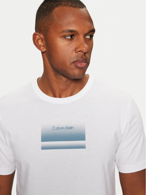 Calvin Klein Calvin Klein T-Shirt K10K113803 Bílá Regular Fit