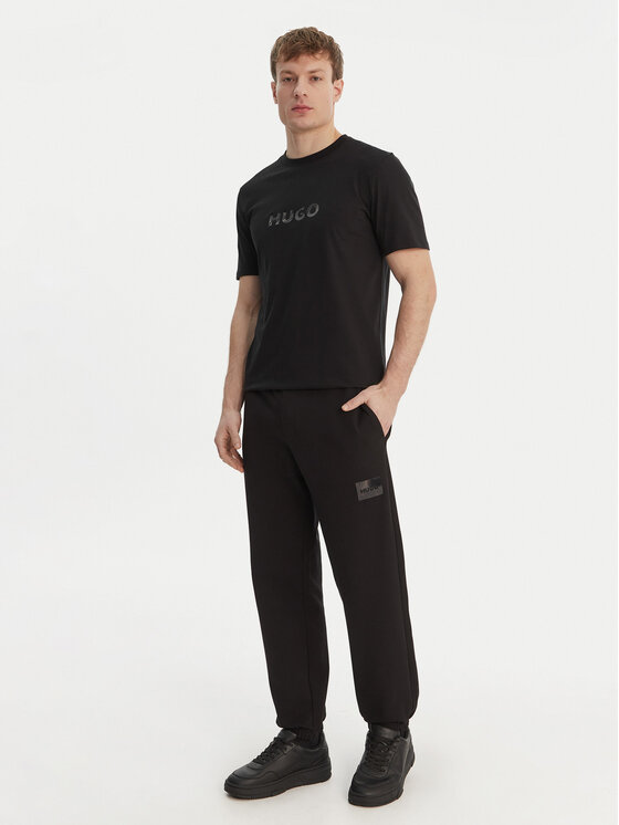 HUGO HUGO Pantaloni trening Daylony 50557453 Negru Regular Fit