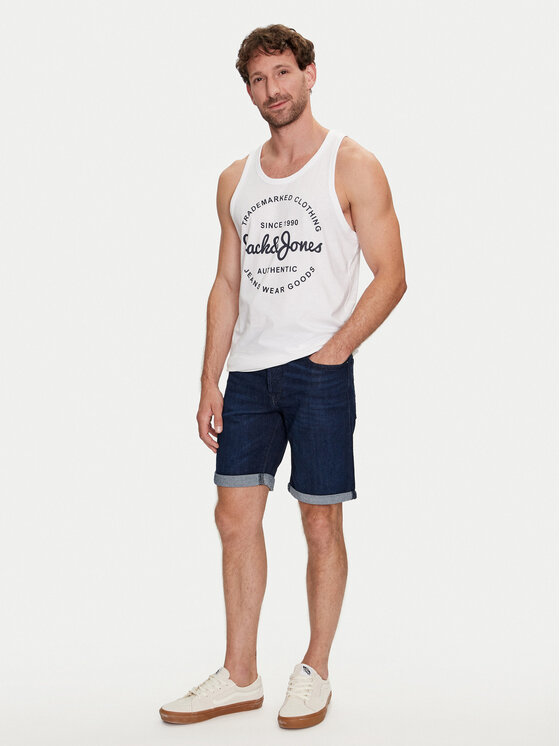 Jack&Jones Jack&Jones Pantaloncini di jeans Jjirick 12250177 Blu Regular Fit