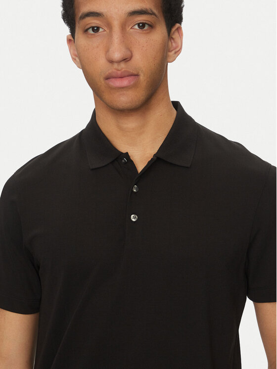 Calvin Klein Calvin Klein Tricou polo LV04LB220G Negru Regular Fit
