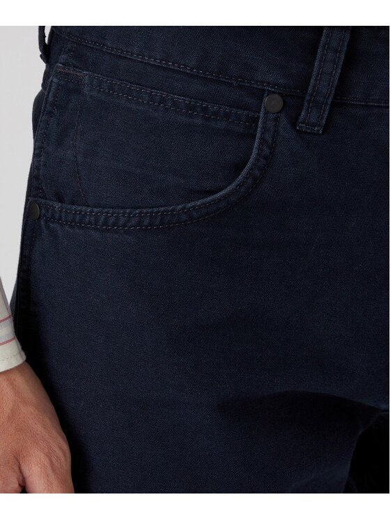 Wrangler Wrangler Pantaloni di tessuto GREENSBORO Blu Straight Fit