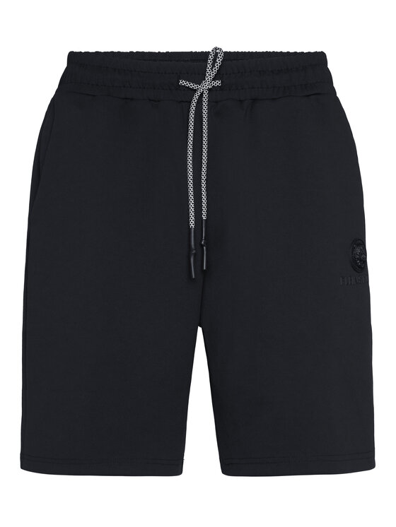 Plein Sport Plein Sport Pantaloncini 22429 Nero Jogger Fit