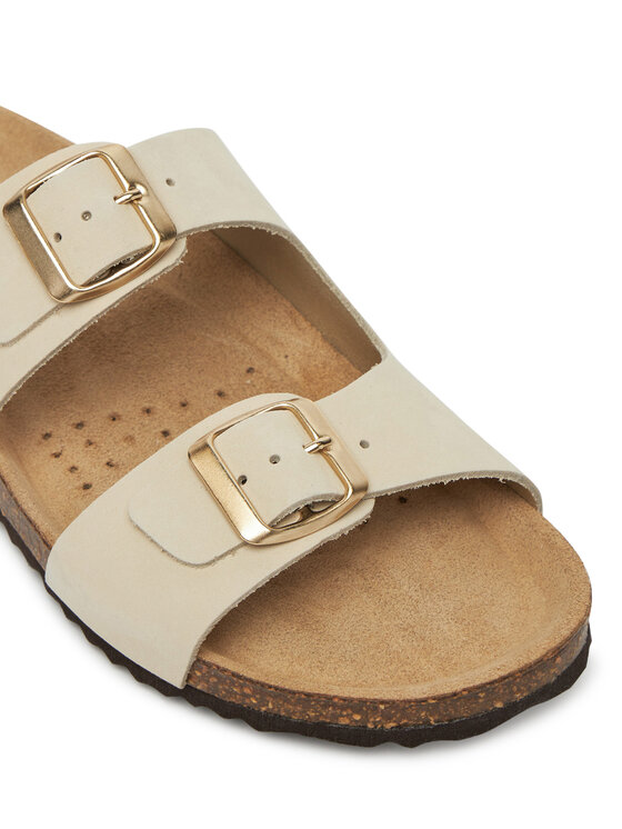 Geox Geox Şlapi Brionia D35LSL 00032 C1122 Écru