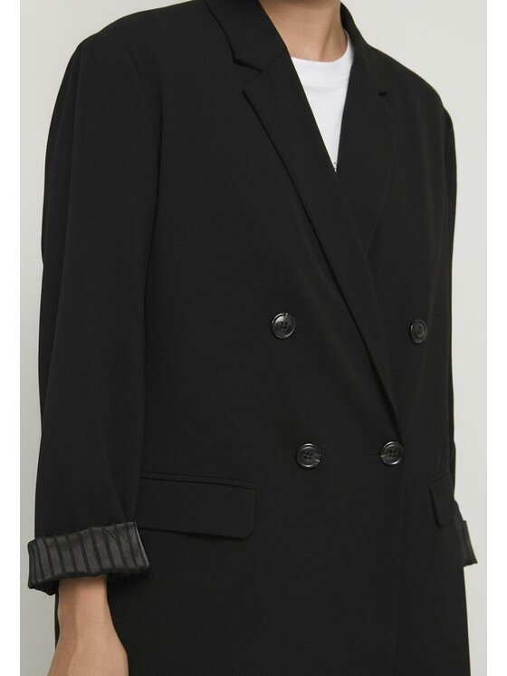 Fiorella Rubino Fiorella Rubino Giacca di transizione Q544T000229N033 Nero Regular Fit