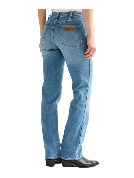 Wrangler Wrangler Jeansy 112388328 Niebieski Straight Fit