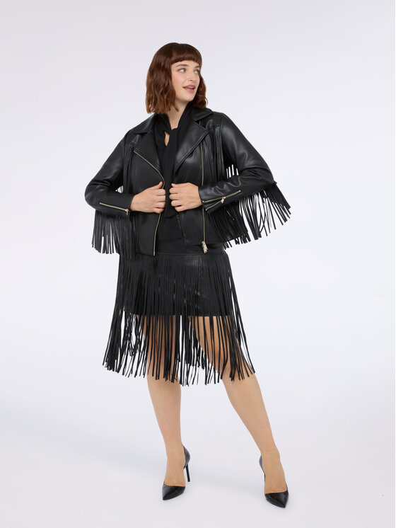 Fiorella Rubino Fiorella Rubino Giacca di transizione R321T001293N033 Nero Boxy Fit