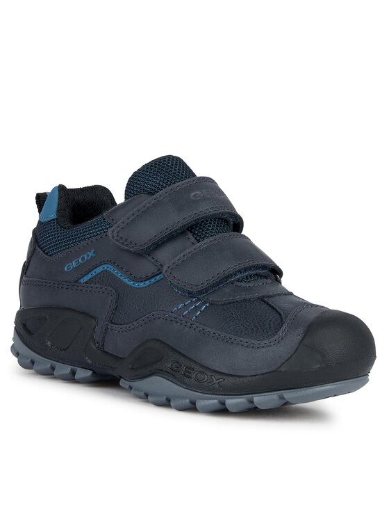 Geox Geox Nizki čevlji Jr New Savage J261VA 0MEFU C0700 S Mornarsko modra