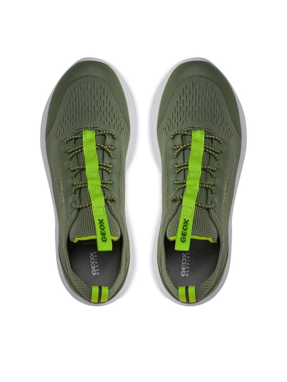Geox Geox Сникърси J Sprintye Boy J25GBA 0006K C0914 D Каки