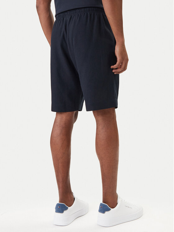 Emporio Armani Emporio Armani Kratke hlače iz tkanine EM000681 AF20590 UB102 Mornarsko modra Regular Fit