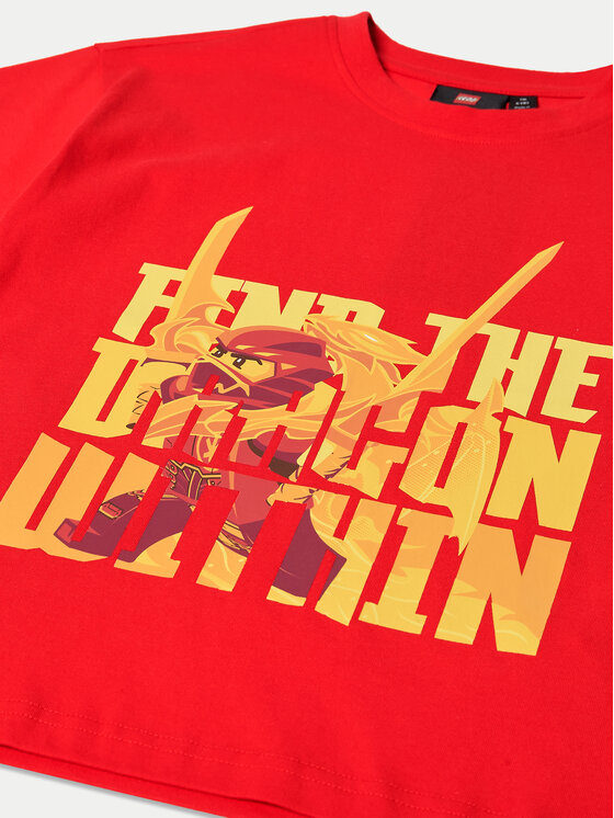 LEGO LEGO T-Shirt Ninjago 12011416 Κόκκινο Regular Fit