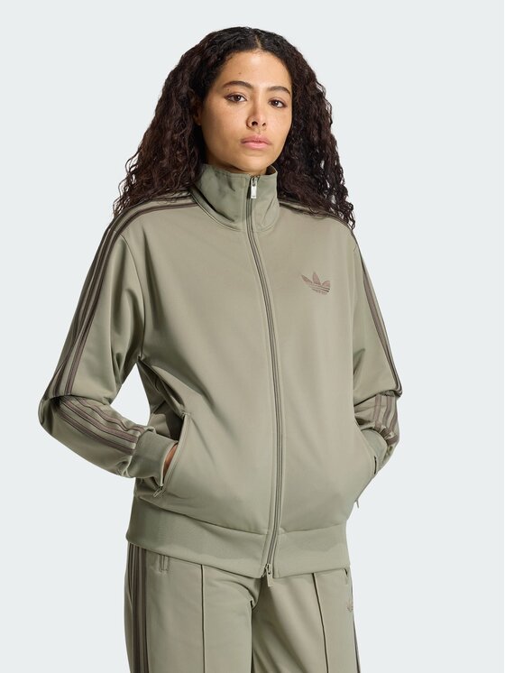adidas adidas Kurtka przejściowa 163465 Zielony Loose Fit