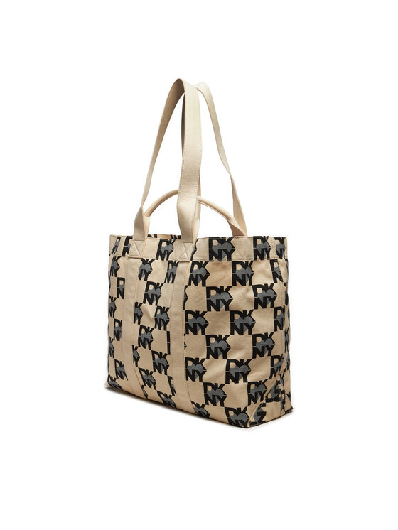 DKNY DKNY Torebka Heart Of Ny Large Tote R41AYF01 Beżowy