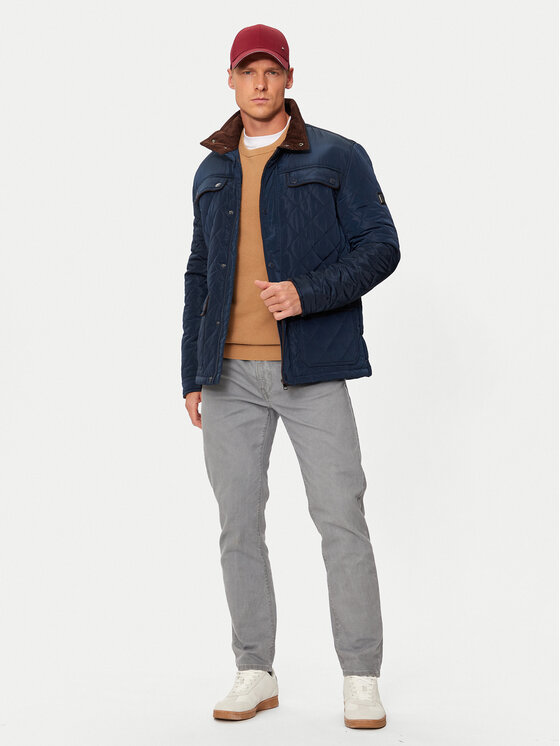 U.S. Polo Assn. U.S. Polo Assn. Átmeneti kabát MUP3790 Sötétkék Regular Fit