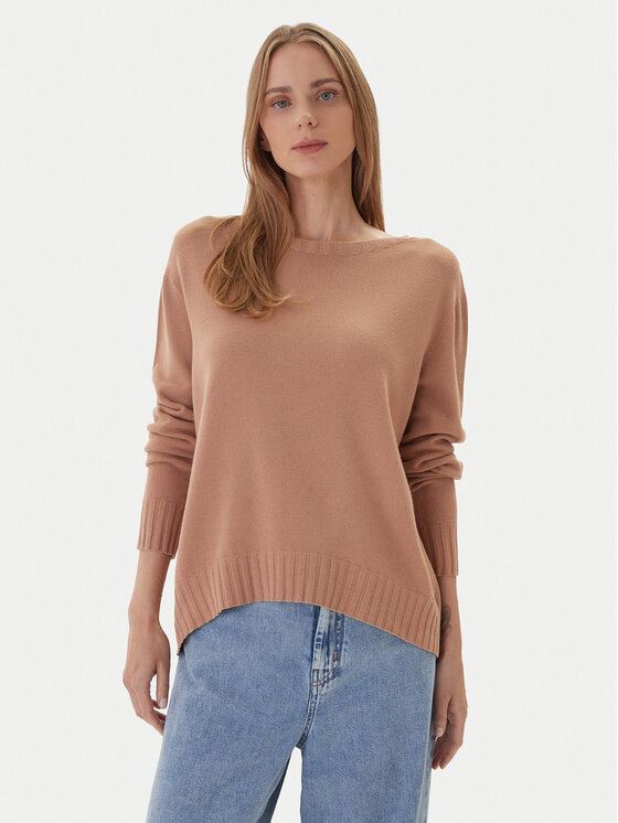 Kontatto Kontatto Светр 3M0808C Бежевий Relaxed Fit