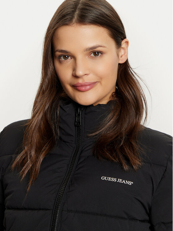 Guess Jeans Guess Jeans Winterjacke W4BL20 WGII2 Schwarz Regular Fit