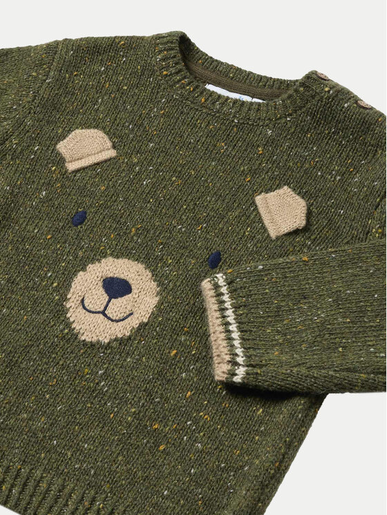 Mayoral Mayoral Džemper 2314 Zelena Regular Fit