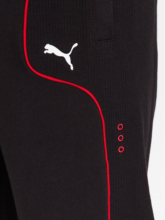 Puma Puma Pantaloni da tuta Ferrari Race 538165 Nero Regular Fit