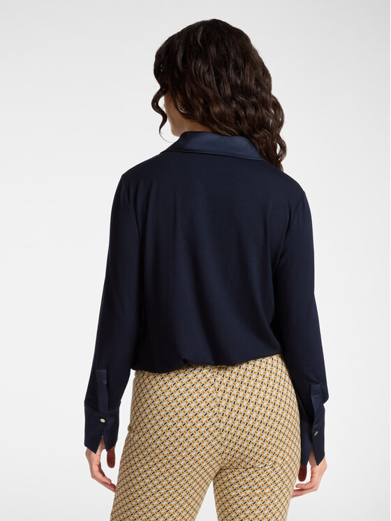 Elena Mirò Elena Mirò Camicia G247Z200625N034 Blu Regular Fit