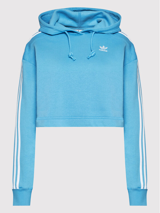 adidas adidas Majica dugih rukava adicolor Classics HC2014 Plava Relaxed Fit