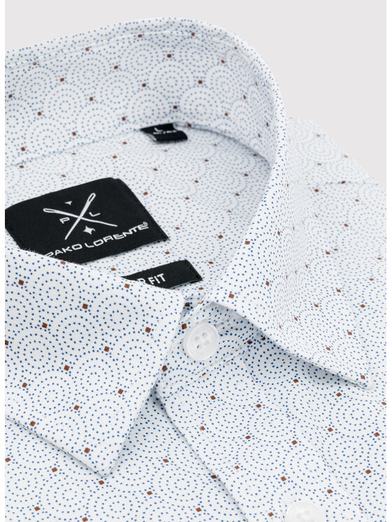 Pako Lorente Pako Lorente Koszula P24SF-1X-004 Biały Regular Fit