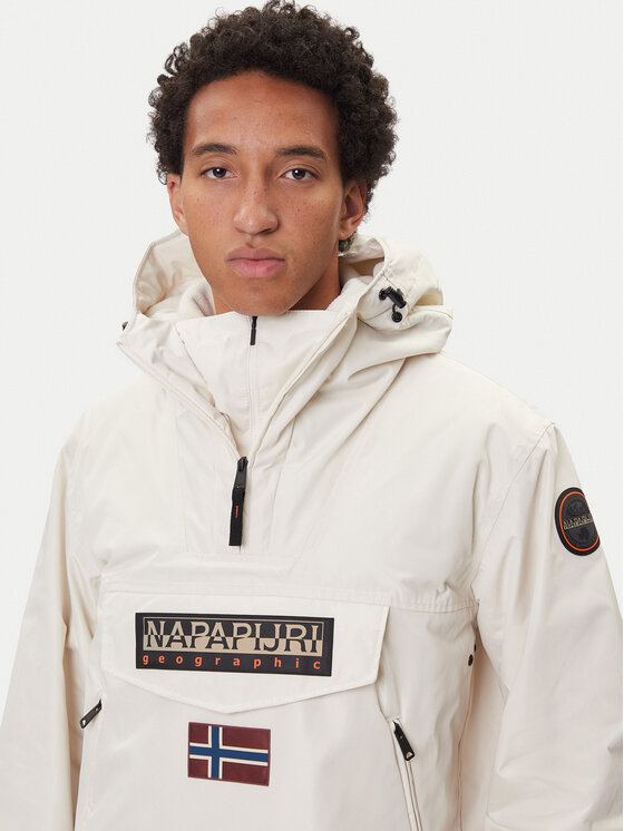 Napapijri Napapijri Μπουφάν anorak Rainforest Next NP0A4IB9 Μπεζ Regular Fit