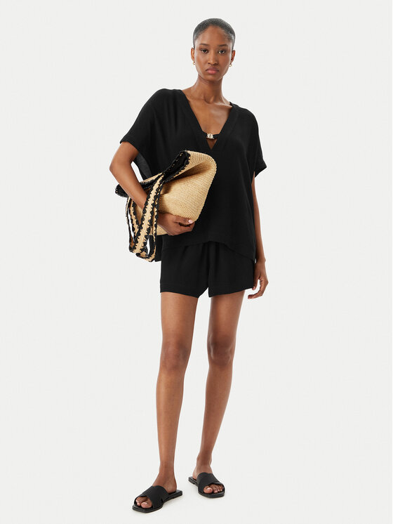 BOSS BOSS Halenka Double B 50557041 Černá Regular Fit