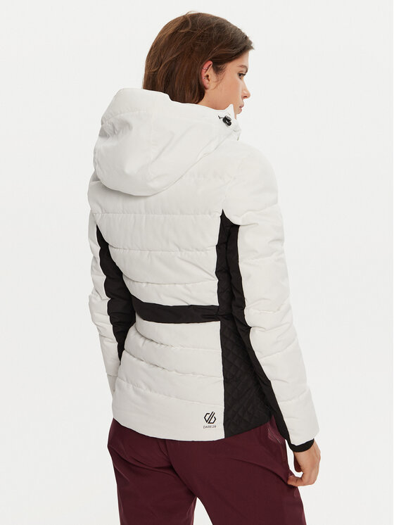 Dare2B Dare2B Lyžiarska bunda Glacial DWP602 Biela Regular Fit