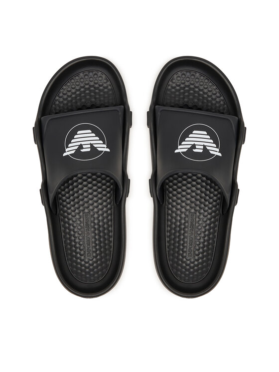 Emporio Armani Emporio Armani Papucs EX000044 AF22191 Fekete