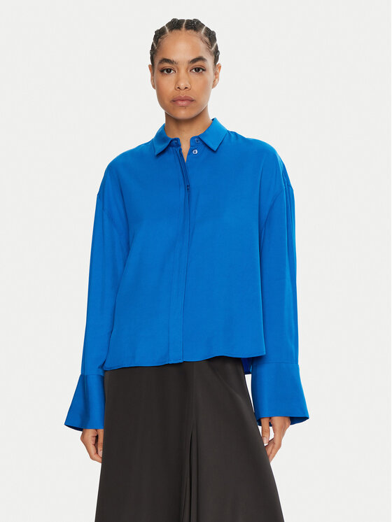2NDDAY 2NDDAY Hemd Claross 2245130280 Blau Loose Fit