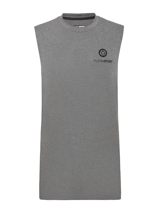 Plein Sport Plein Sport Tank top 14131 Czarny Regular Fit
