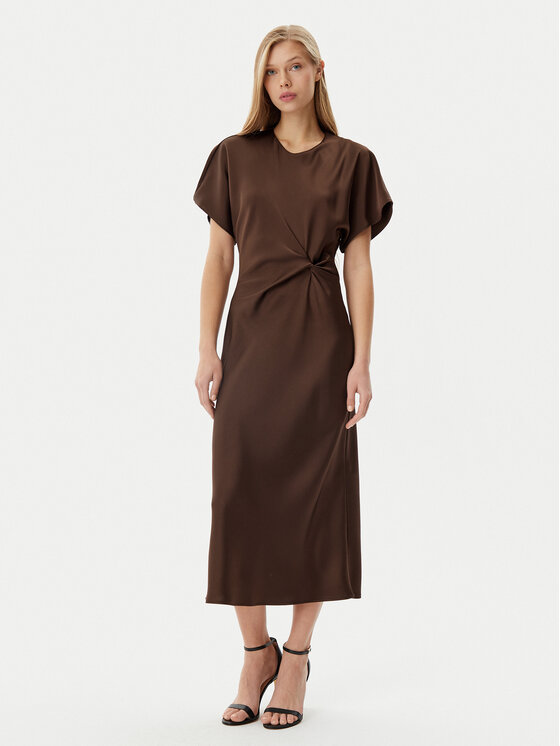 Rinascimento Rinascimento Coctailkleid CFC0122932003 Braun Regular Fit