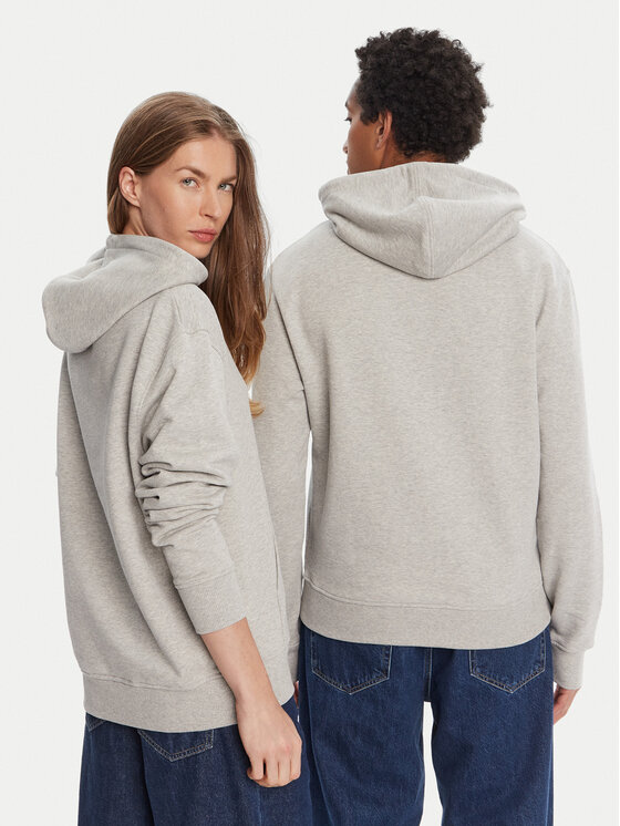 AMI PARIS AMI PARIS Світшот BFUSW235.730 Сірий Regular Fit